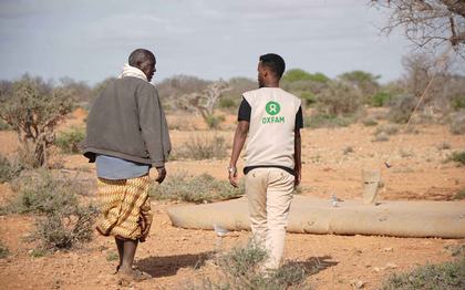 In Somalia, pastoralists are struggling to find ways to keep their animals and crops alive after droughts have severely limited water supply.
