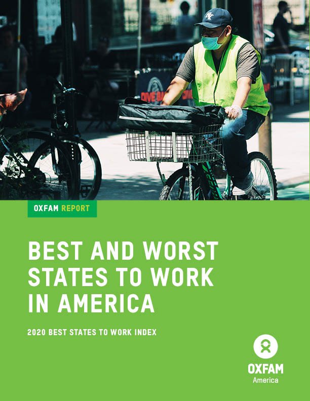 Best and Worst States to Work in America 2020 Oxfam