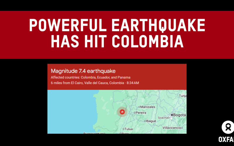 Copy of Colombia Earthquake