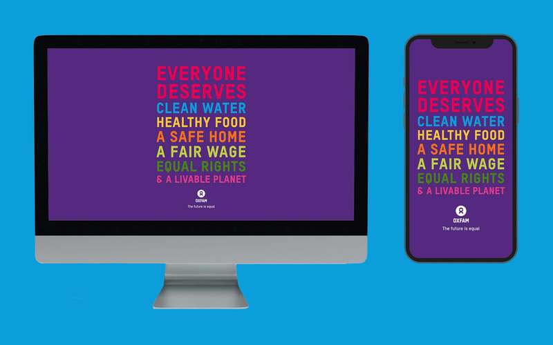 Everyone deserves clean water wallpaper