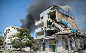 Gaza City destruction