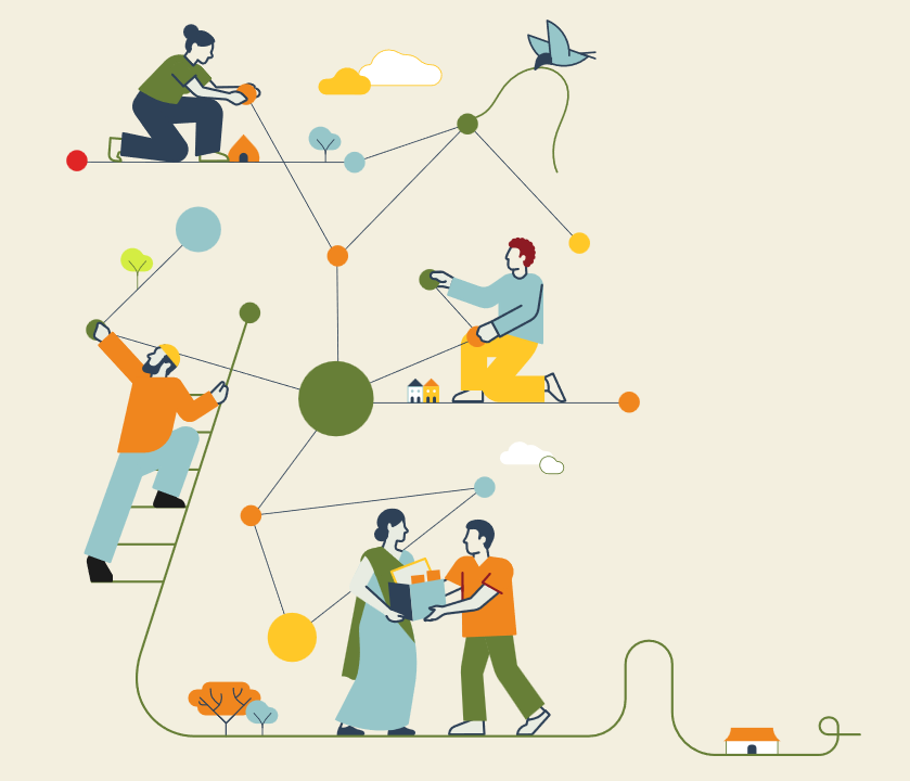  Intersecting locally-led aid ecosystems 