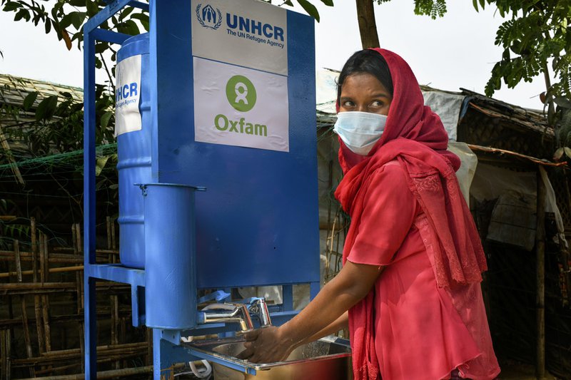 Contactless Handwashing Device in Cox's Bazar, Bangladesh