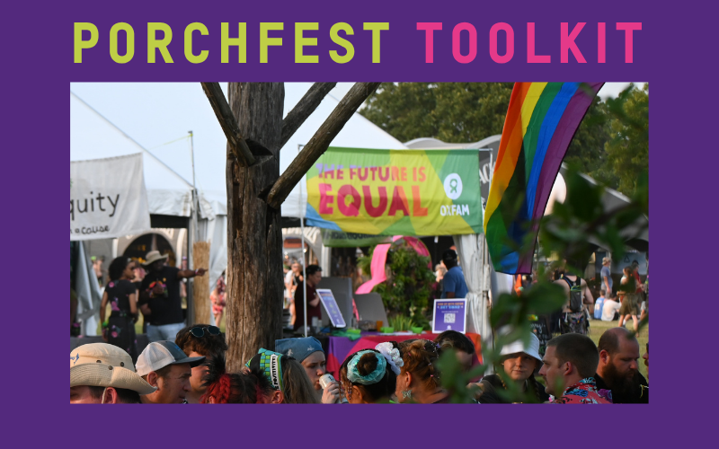Porchfest toolkit graphic