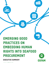 Cover page - Emerging Good Practices on Embedding Human Rights into Seafood Procurement
