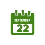 September 22 calendar icon