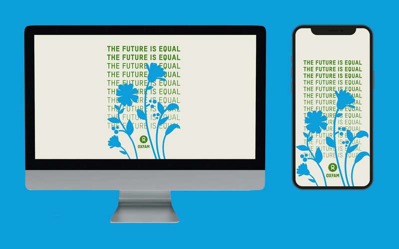 the future is equal computer and phone background thumbnail image